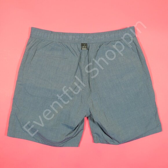 Reyn Spooner Shorts Mens M Blue Reversible Hawaiian Stretch Drawstring - Picture 6 of 8